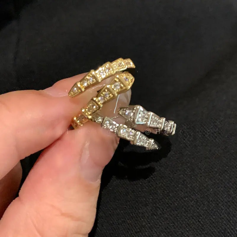 Bulgari inspired gold ring