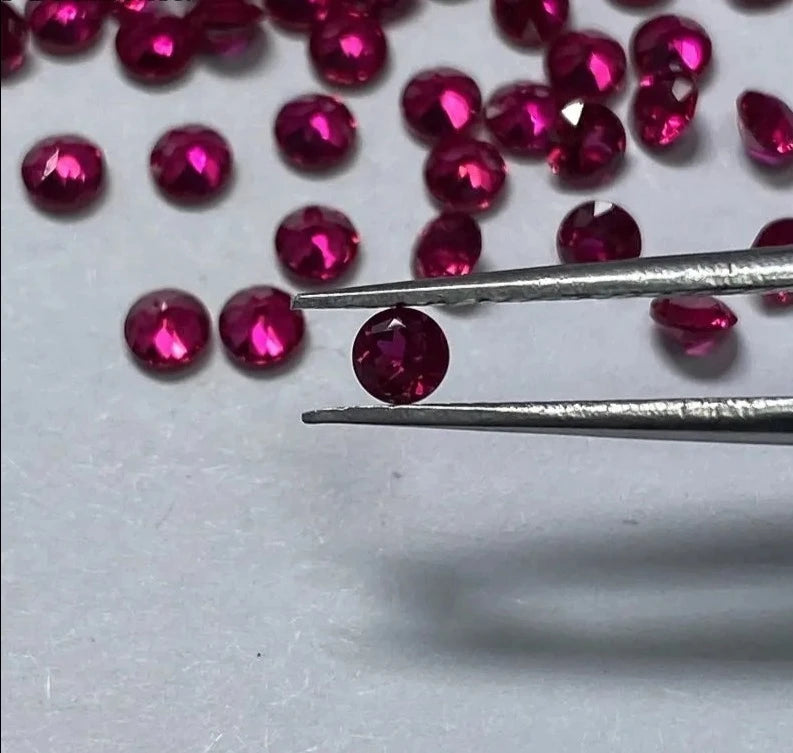Ruby pink daily wear necklace best seller