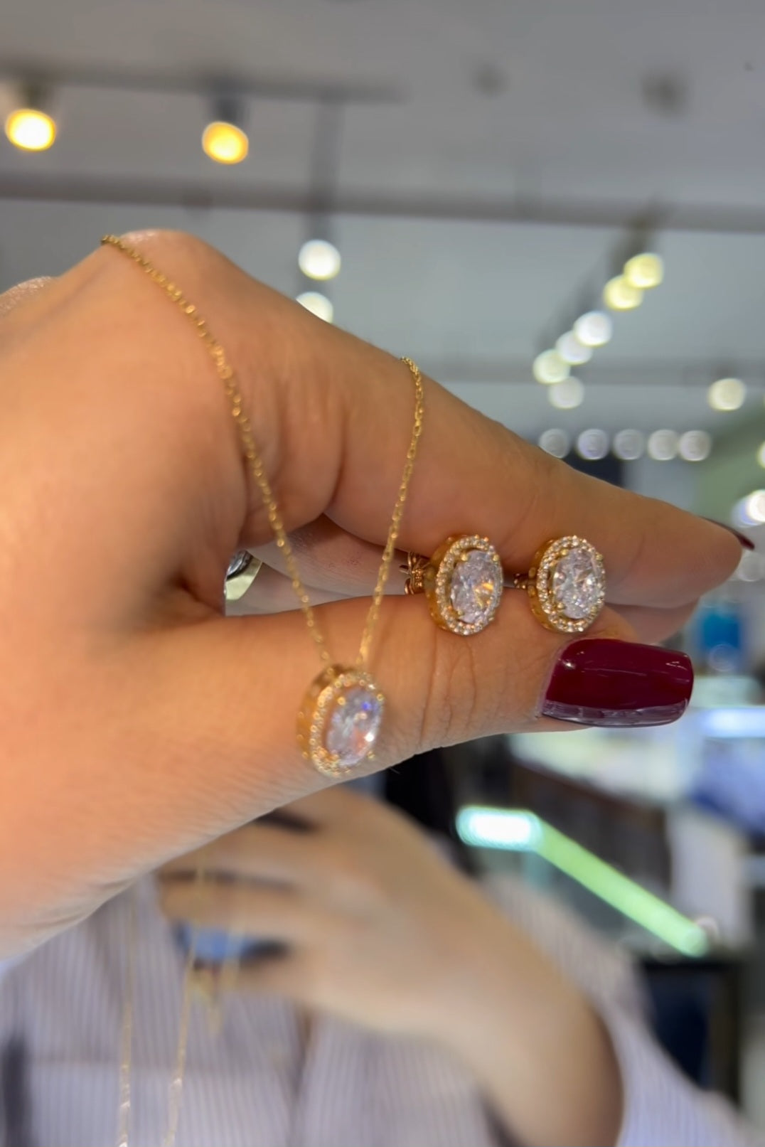 White diana necklace best seller