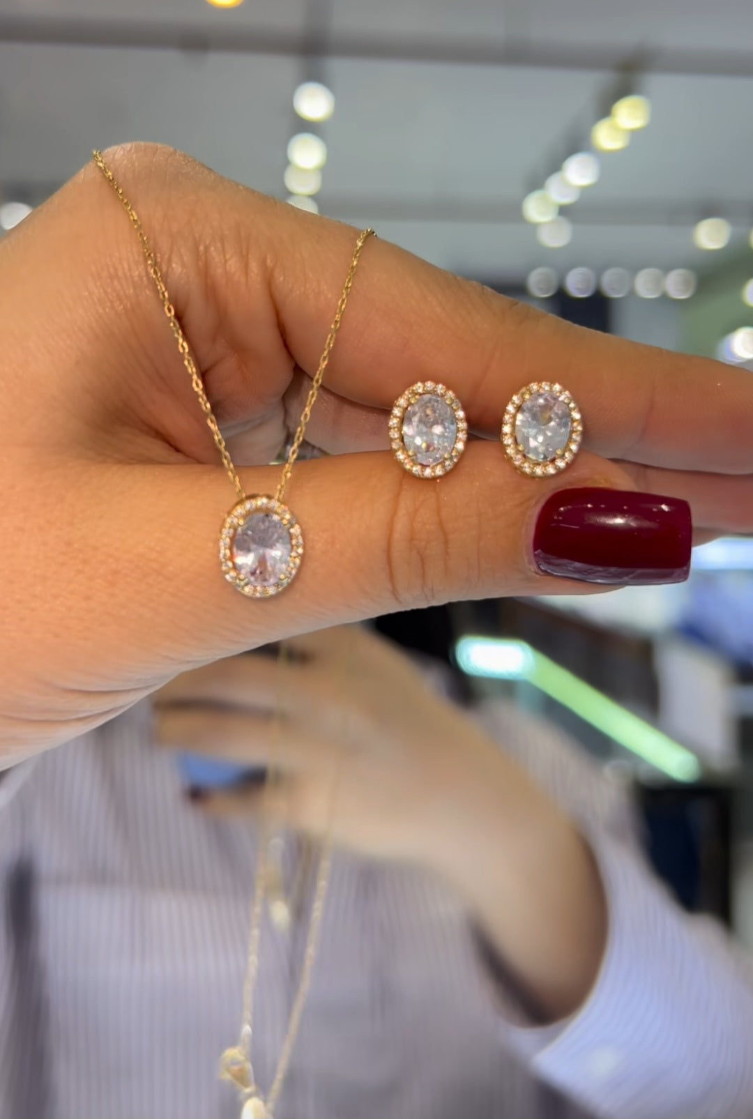 White diana necklace best seller