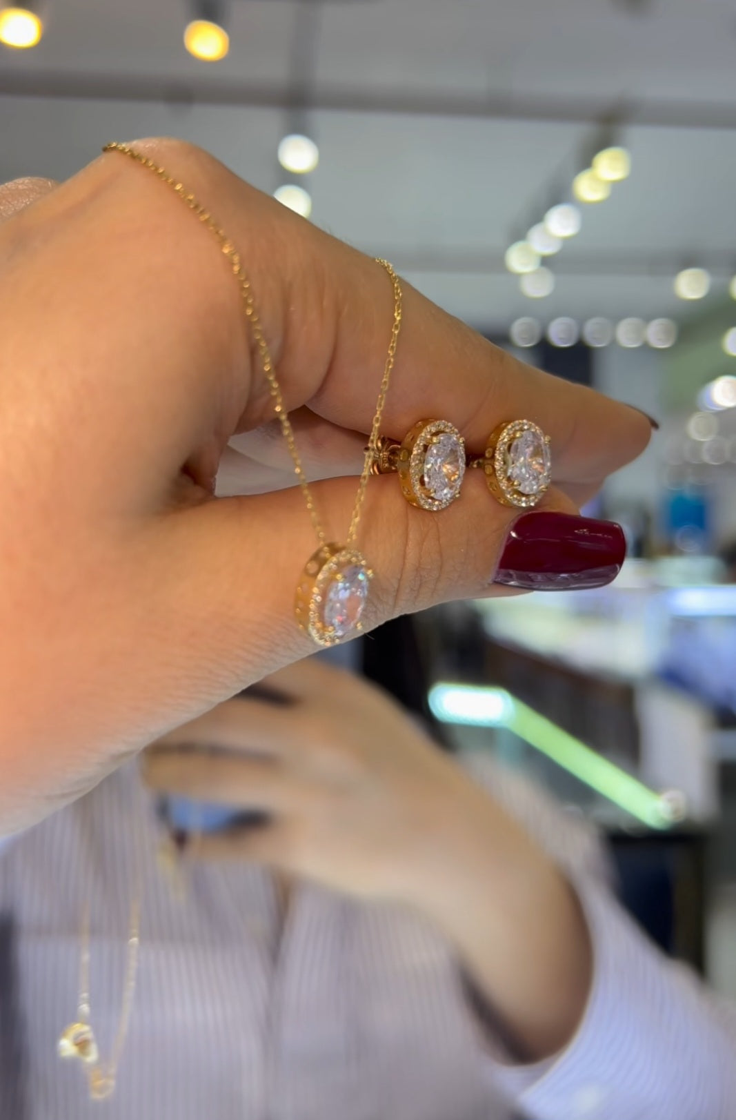 White diana necklace best seller