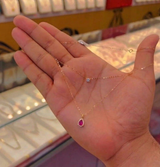2 layer ruby pink princess