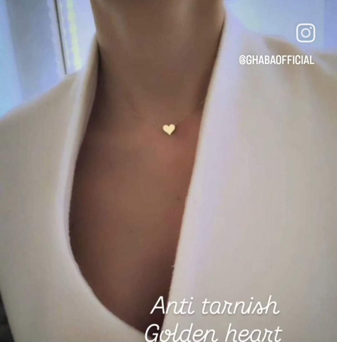 Sale on Gold heart necklace