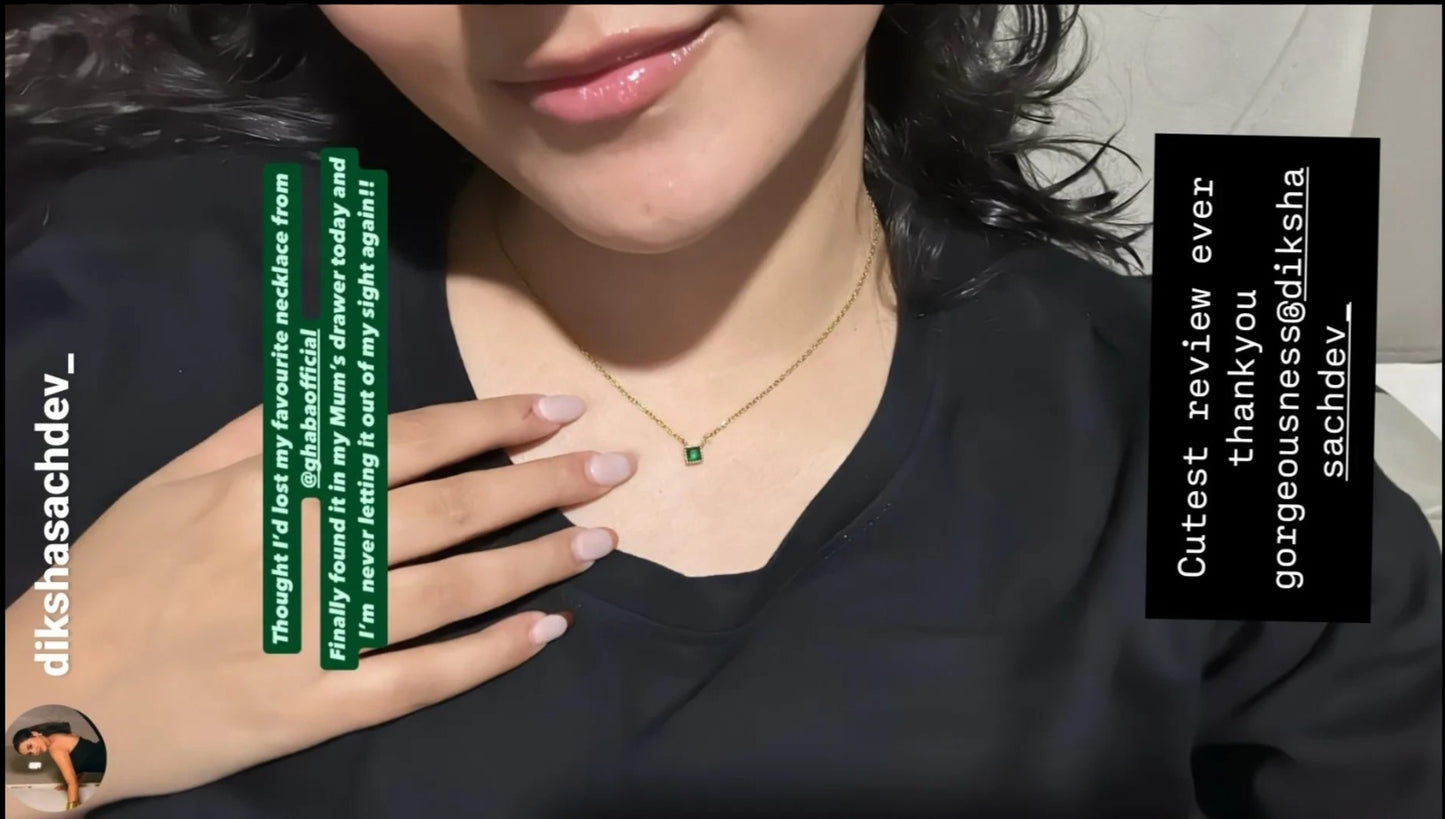 Emerald maharani necklace