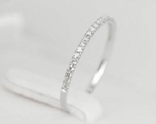 Minimal classy silver ring ( adjustable )