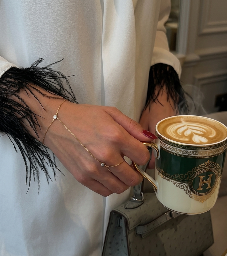 Minimalist hand chain