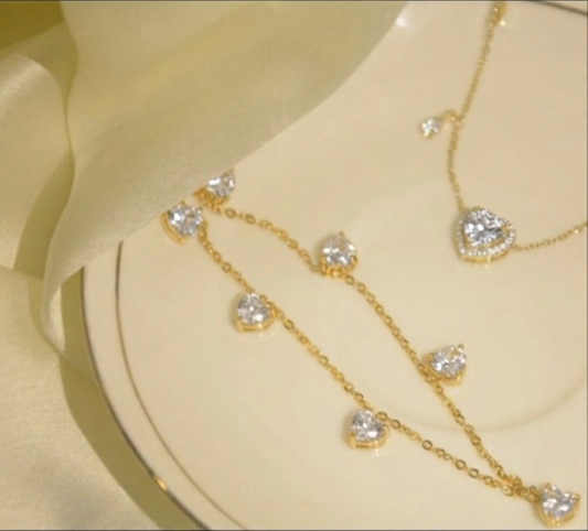 Golden cinderella necklace9