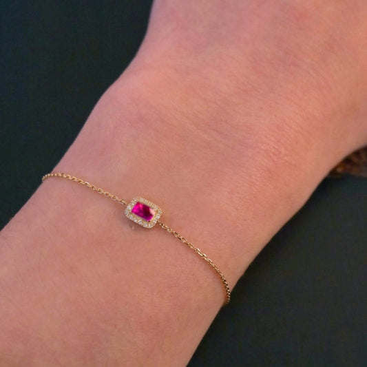 Egyptian ruby bracelet