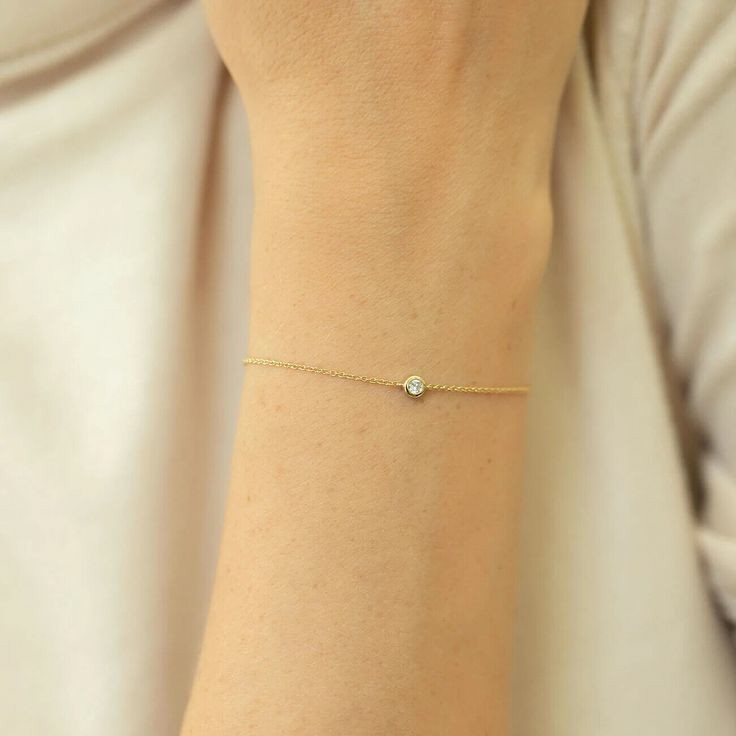 classic solitaire bracelet