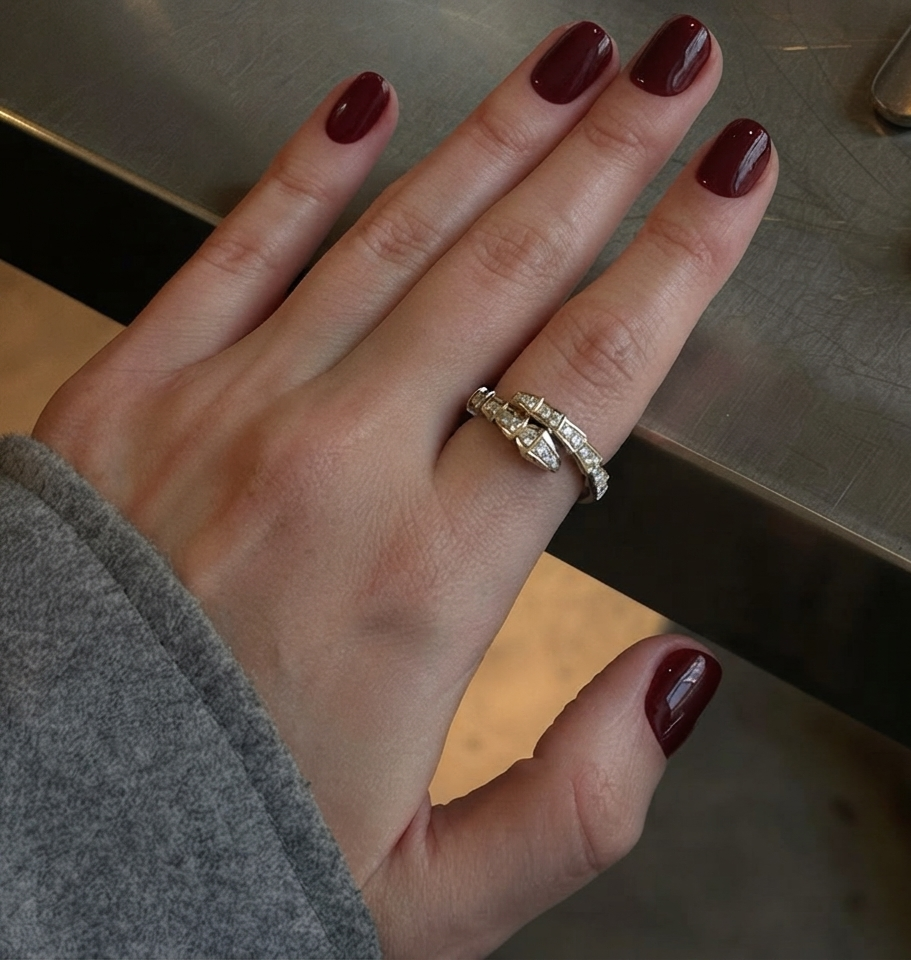 Bulgari inspired gold ring