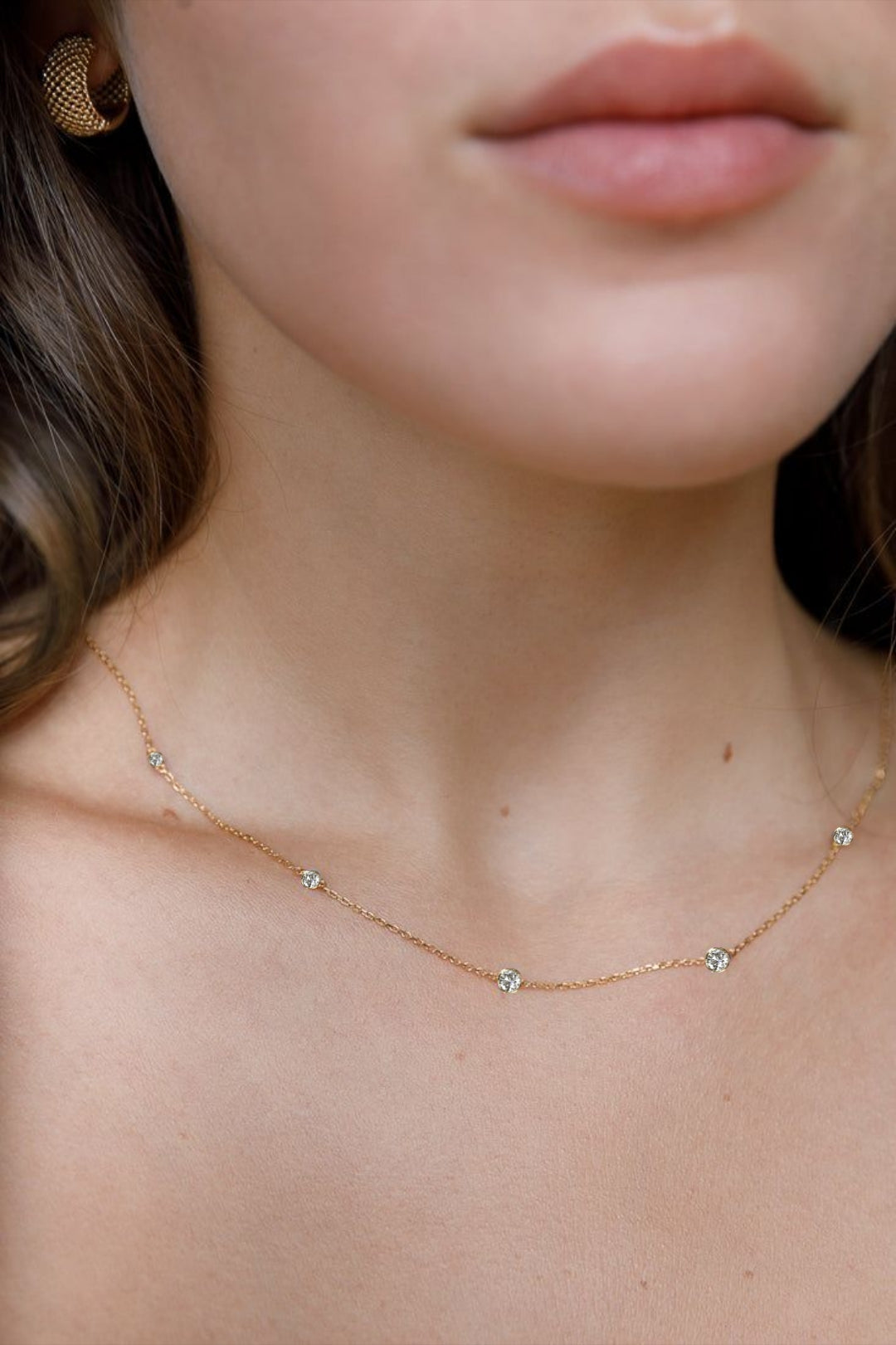 Island girl necklace (gold)