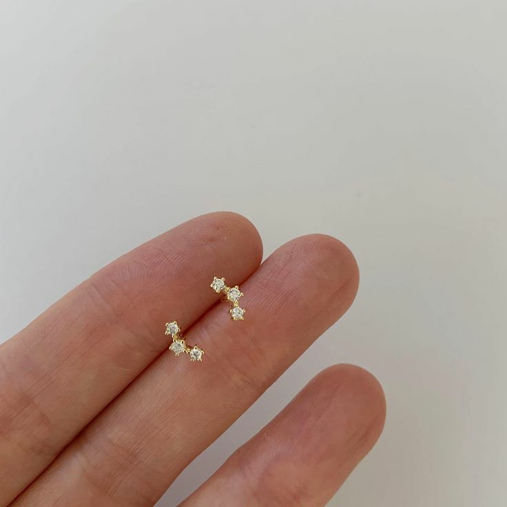 Stella earrings (gold)