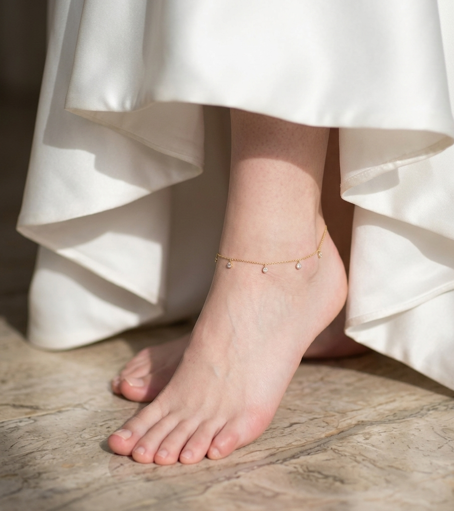 Hazy anklet ( 1 leg )