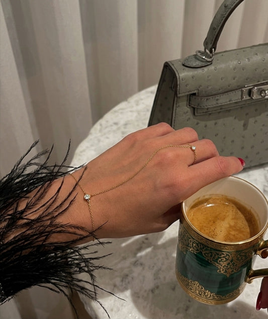 Minimalist hand chain